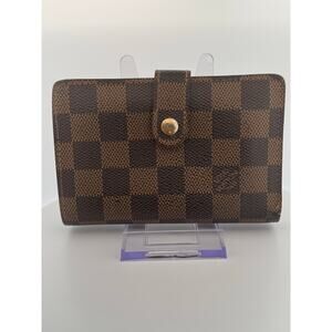 Louis Vuitton Damier Ebene French Purse Wallet